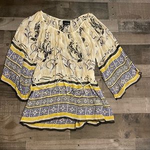 Analili Sheer Silk Top SZ XS/S  🌸